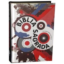 Bíblia Sagrada RA com letra grande - Capa dura com cetim